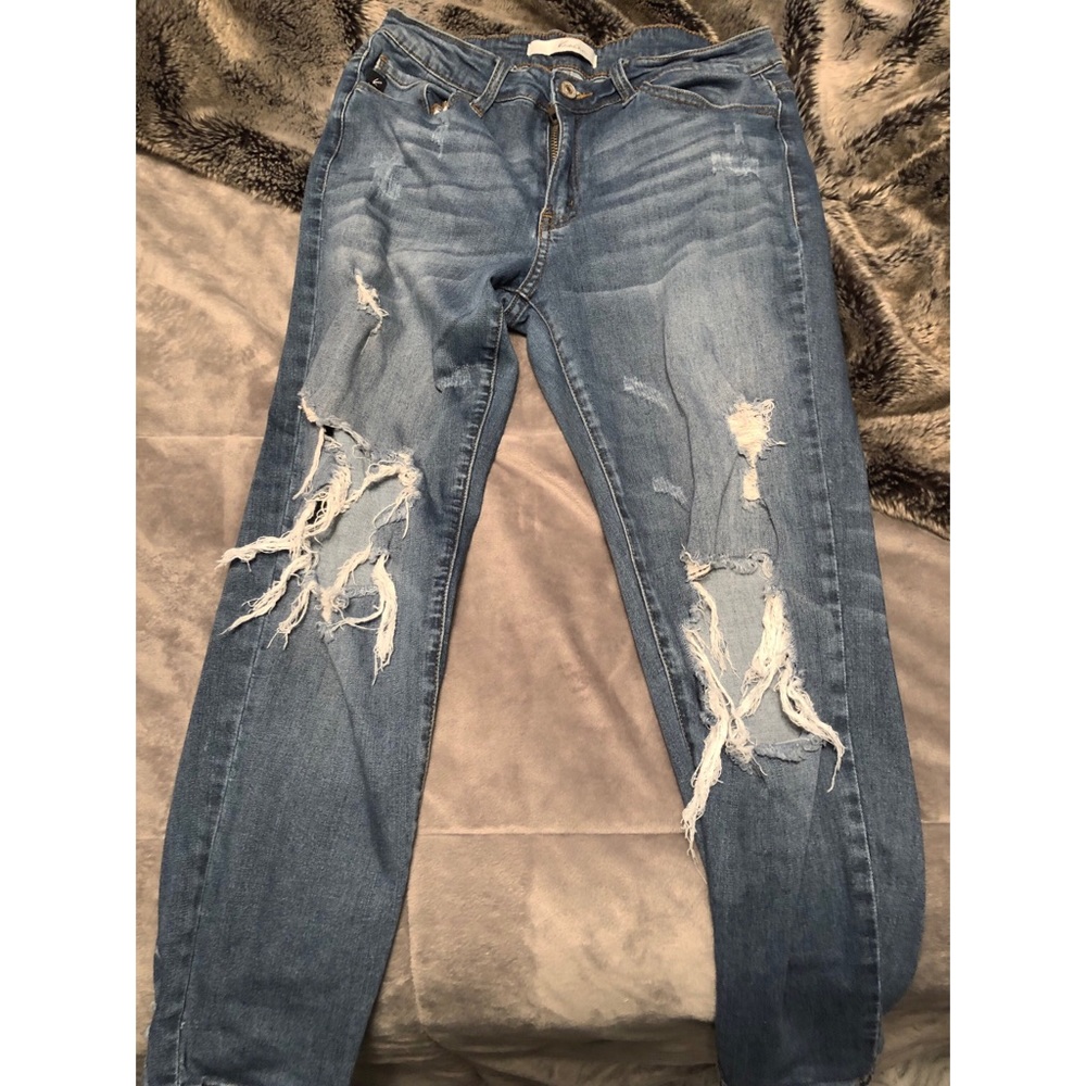 Distressed Jeans